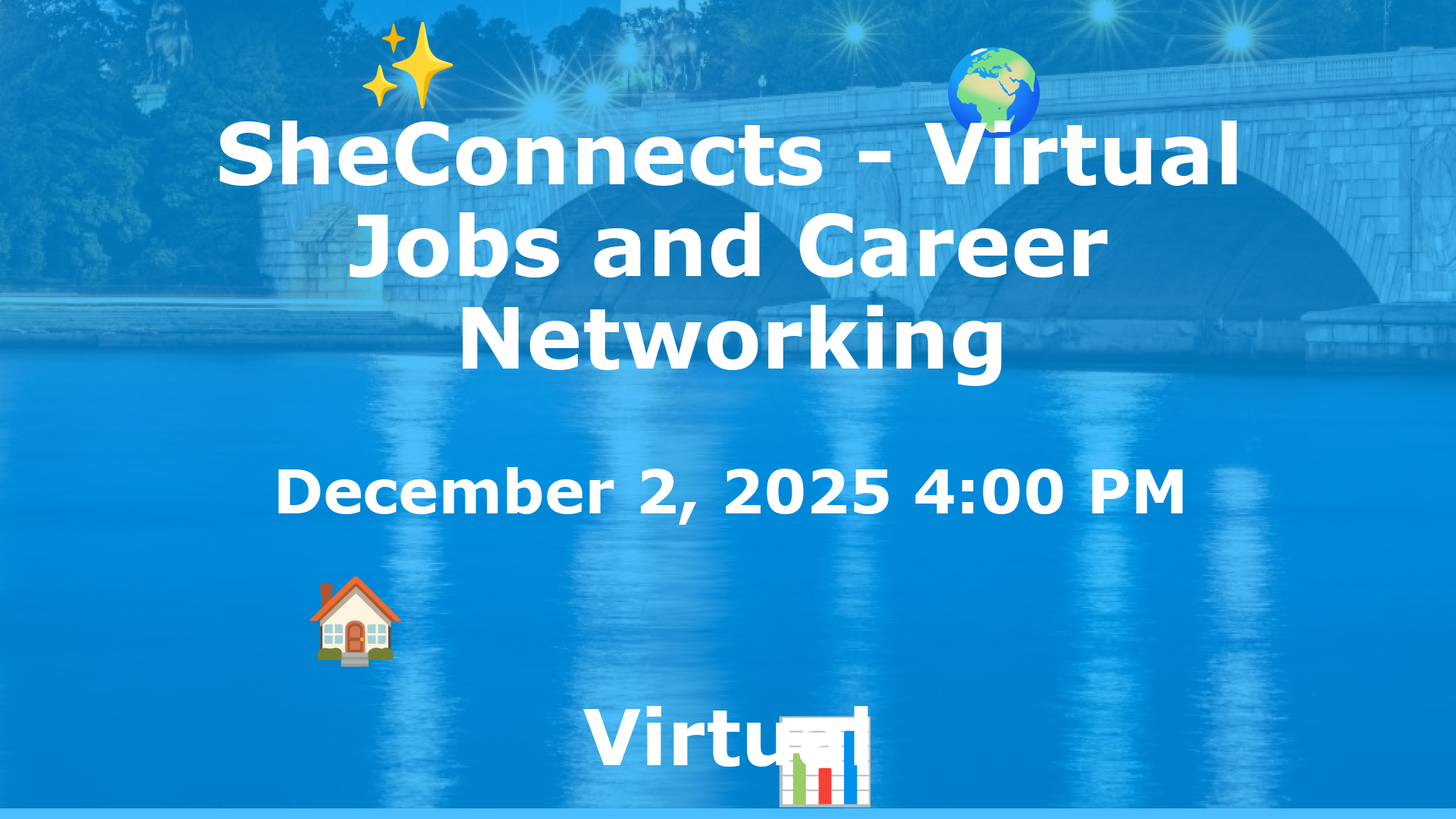 SheConnects - Virtual Jobs and Career Networking event image